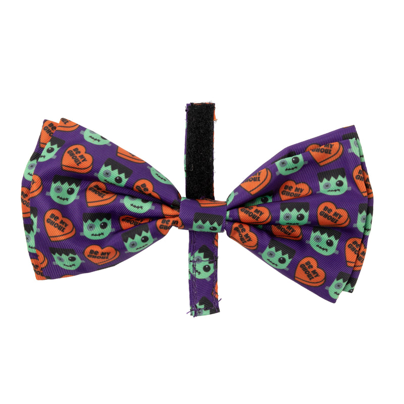 FuzzYard Halloween Be My Ghoul Dog and Cat Bowtie Small***-Habitat Pet Supplies