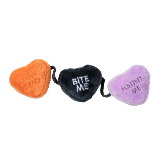 FuzzYard Halloween Spooky Candy Hearts String Cat Toy***