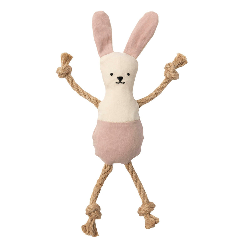FuzzYard Life Cat Toy Bunny Soft Blush (+_+)-Habitat Pet Supplies