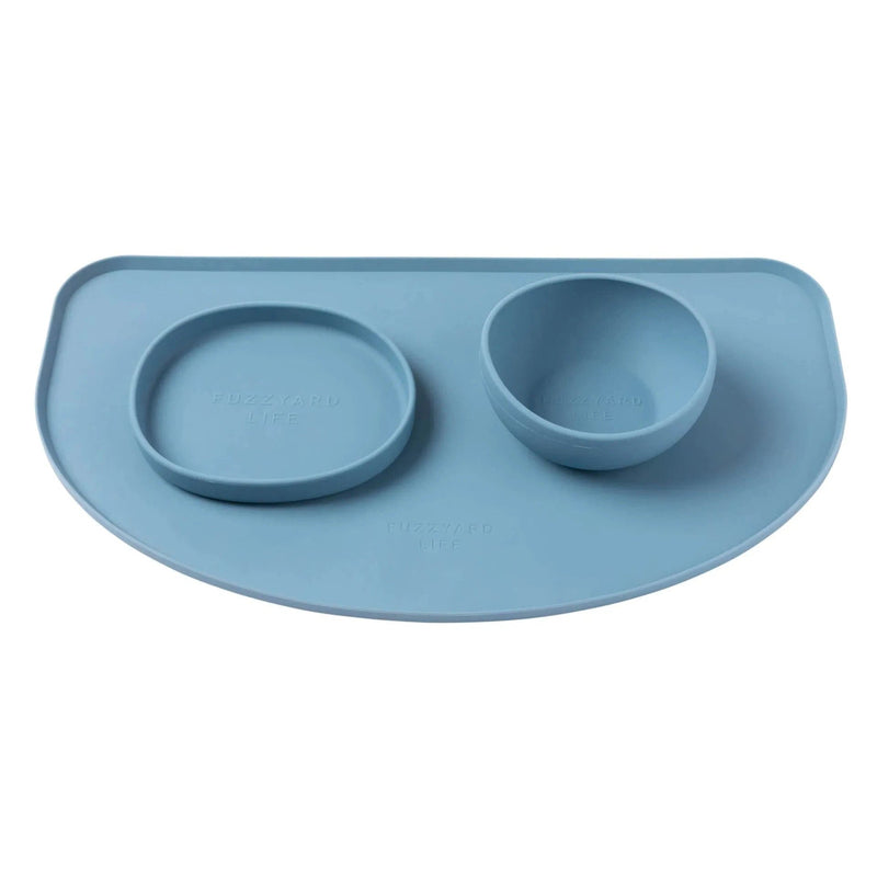 FuzzYard Life Silicone Feeding Mat French Blue