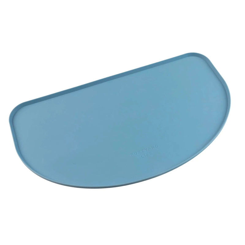 FuzzYard Life Silicone Feeding Mat French Blue-Habitat Pet Supplies
