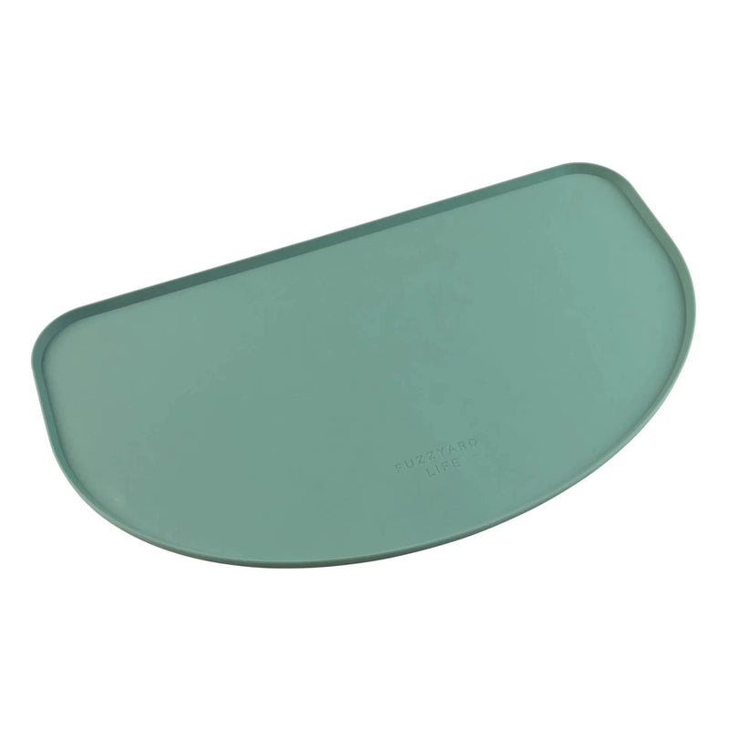FuzzYard Life Silicone Feeding Mat Myrtle Green-Habitat Pet Supplies