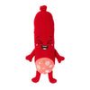 FuzzYard Meatheads Pepper-Toni Soft Dog Toy-Habitat Pet Supplies