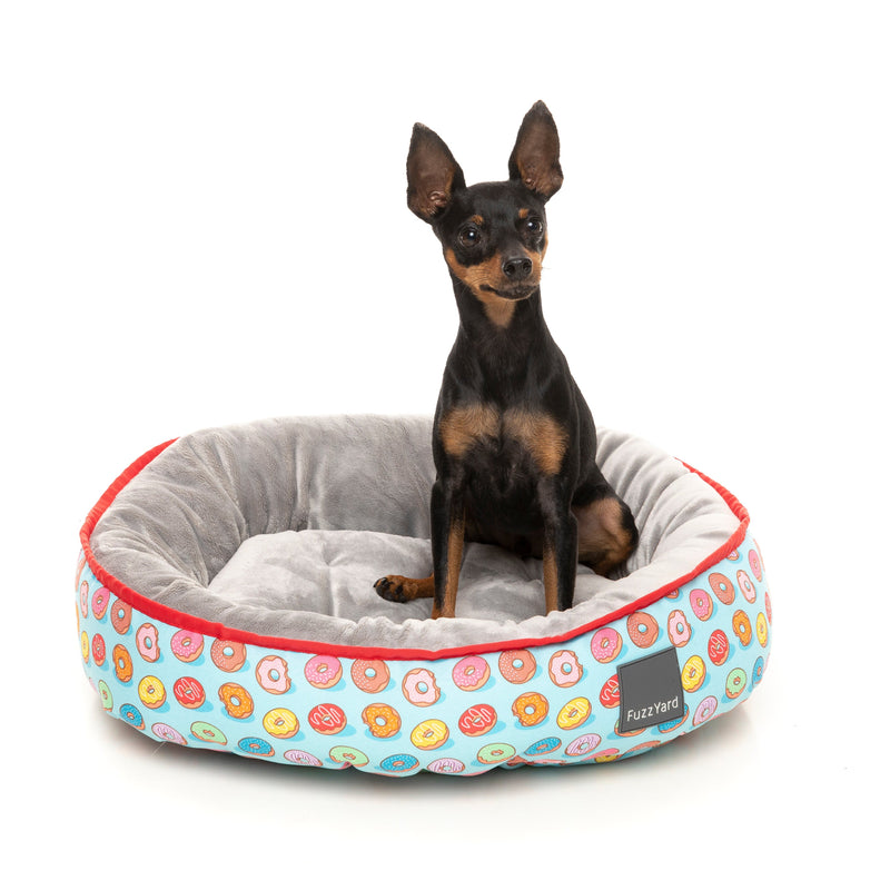 FuzzYard Reversible Dog Bed You Drive Me Glazy Small***