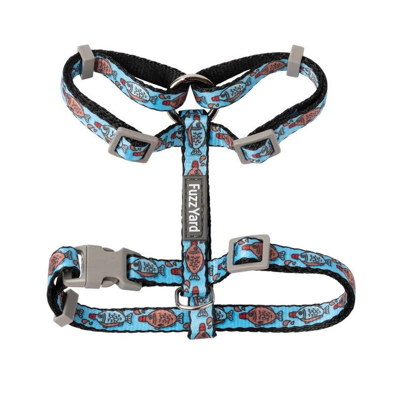 FuzzYard Soy Sauce Cat Harness and Lead Walking Set