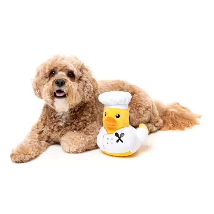FuzzYard Waddle Squad-dle Gordon Quacksay Plush Dog Toy (+_+)