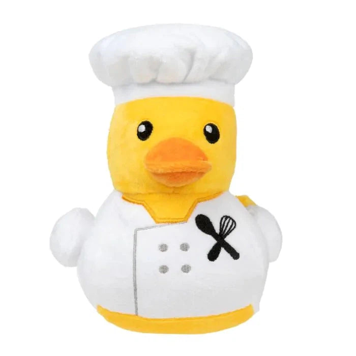 FuzzYard Waddle Squad-dle Gordon Quacksay Plush Dog Toy-Habitat Pet Supplies