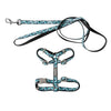 FuzzYard Wild One Aqua Cat Harness and Lead Walking Set ^._.^-Habitat Pet Supplies