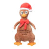 Fuzzyard Christmas Chicken It Twice Chook Dog Toy-Habitat Pet Supplies