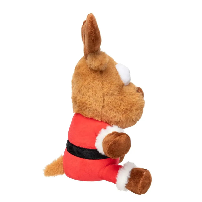 Fuzzyard Christmas Reggie Claus Reindeer Dog Toy Large