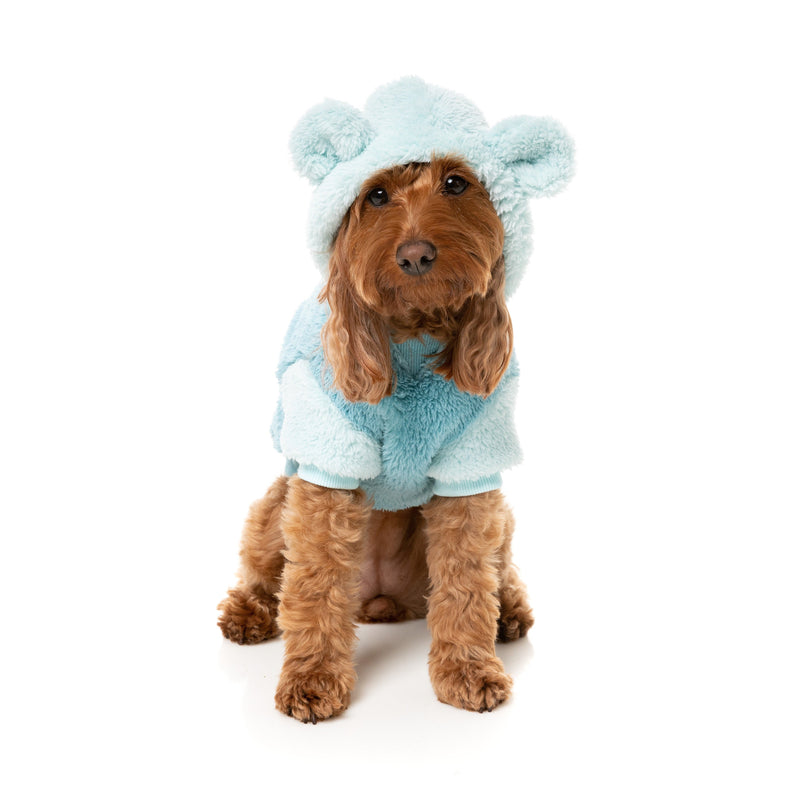 Fuzzyard Dog Apparel Winnie Hoodie Blue Size 3