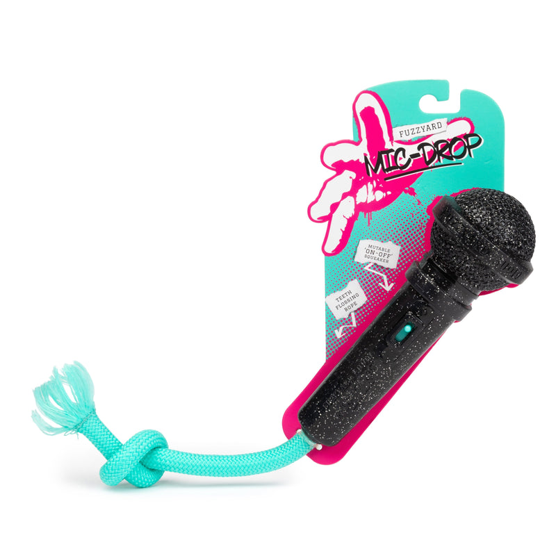 Fuzzyard Dog Toy Mic Drop-Habitat Pet Supplies