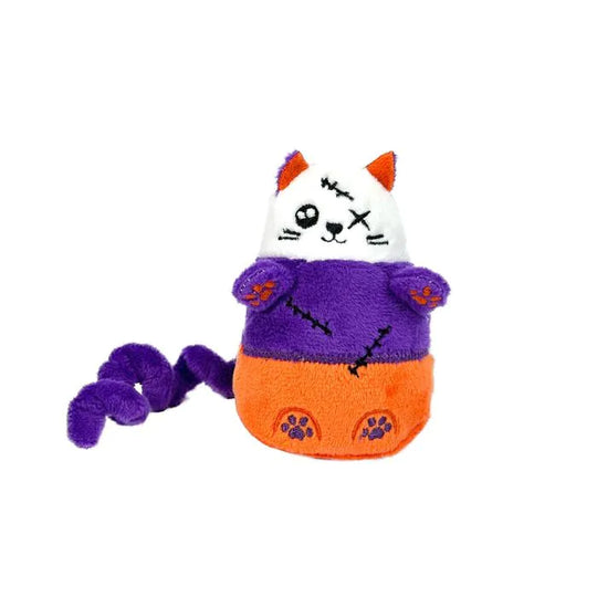 Fuzzyard Halloween Candy Claws Purple Cat Toy