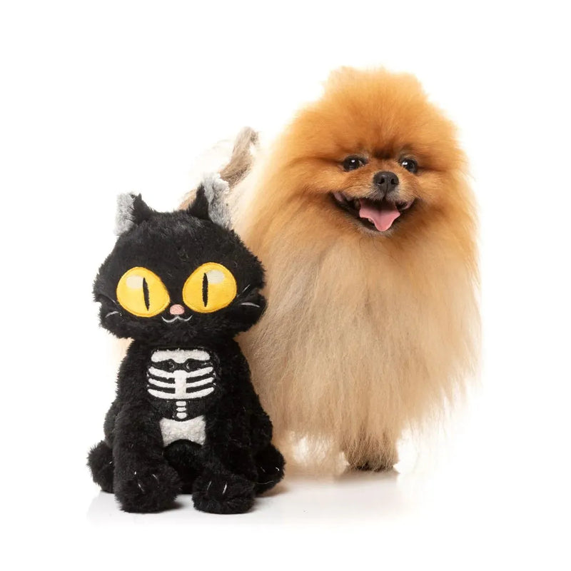 Fuzzyard Halloween Skelekitty Dog Toy --^--