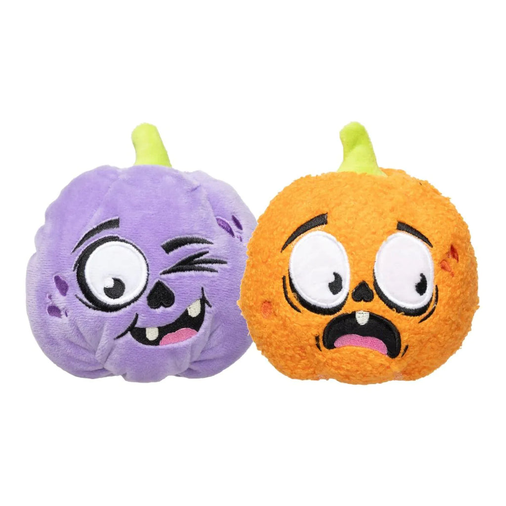 Fuzzyard Halloween Trick or Treat Duo Dog Toy 2 Pack -^-Habitat Pet Supplies