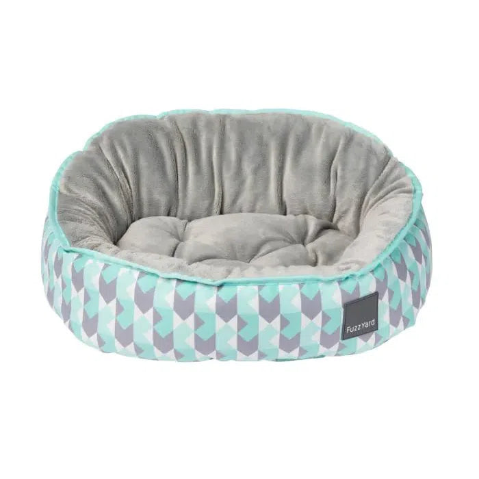 Fuzzyard Reversible Dog Bed Mint Fizz Large-Habitat Pet Supplies