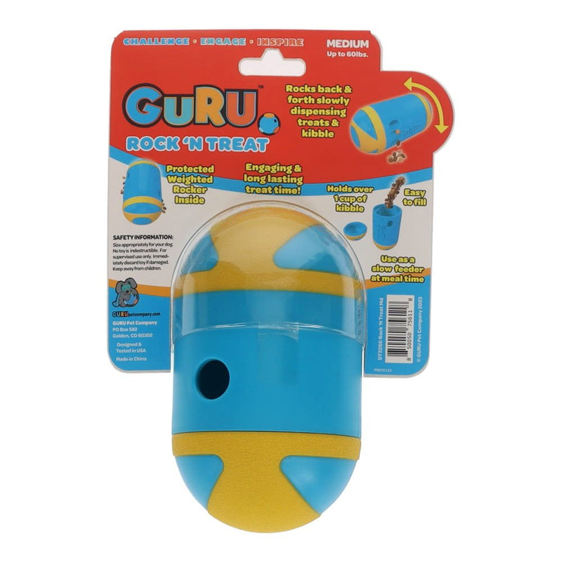 GURU Rock N Treat Dog Enrichment Toy Medium