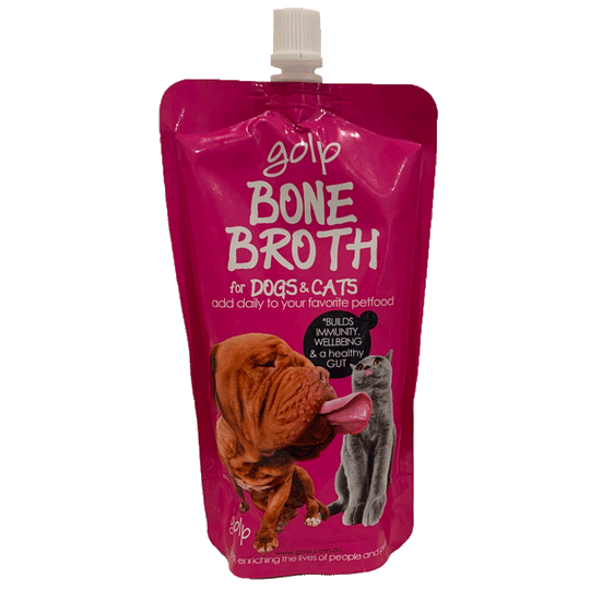 Golp Chicken Bone Broth for Dogs and Cats 250g