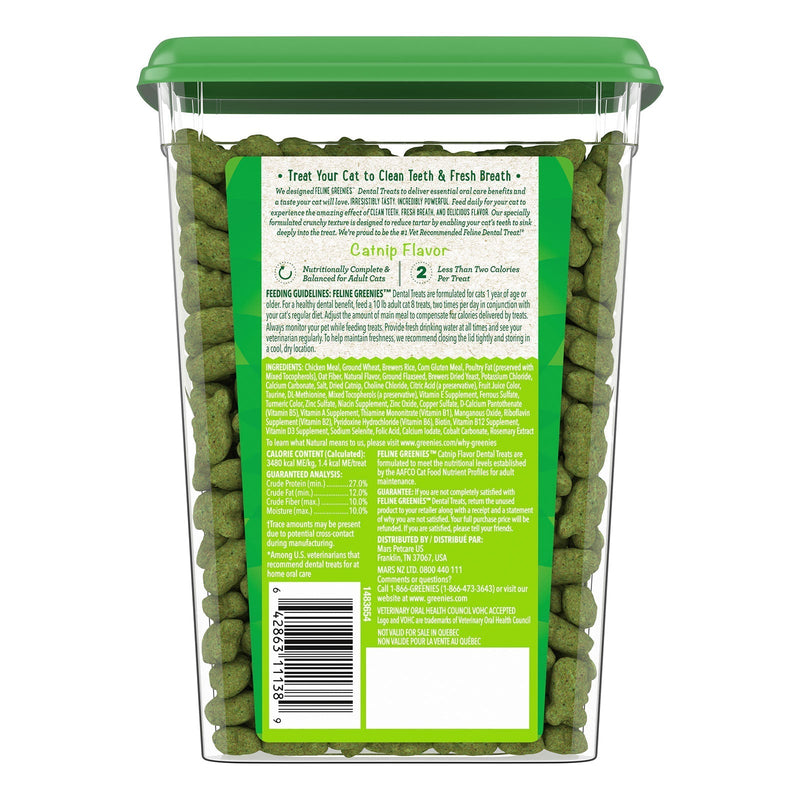 Greenies Cat Dental Treats Catnip 277g