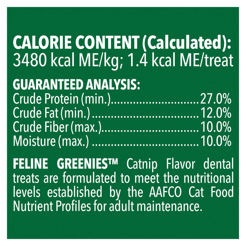 Greenies Cat Dental Treats Catnip 277g