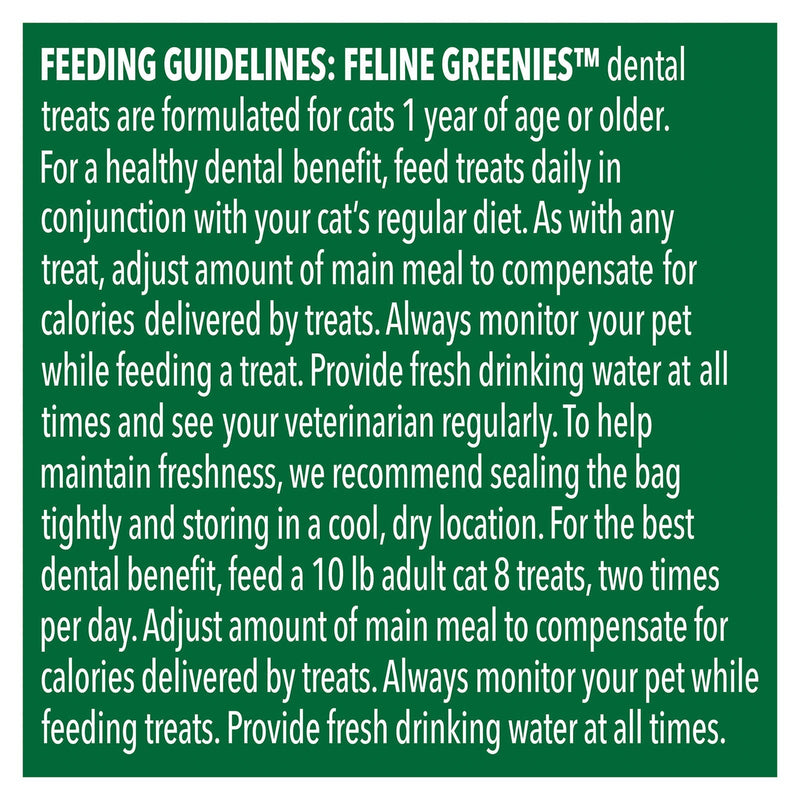 Greenies Cat Dental Treats Oven Roasted Chicken 60g