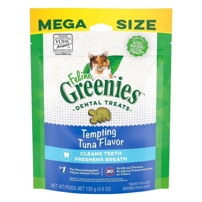Greenies Cat Dental Treats Tempting Tuna 130g-Habitat Pet Supplies