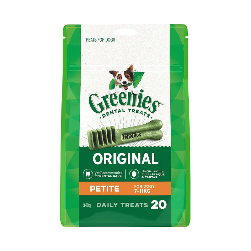 Greenies Dog Original Dental Treats for Petite Dogs 340g-Habitat Pet Supplies