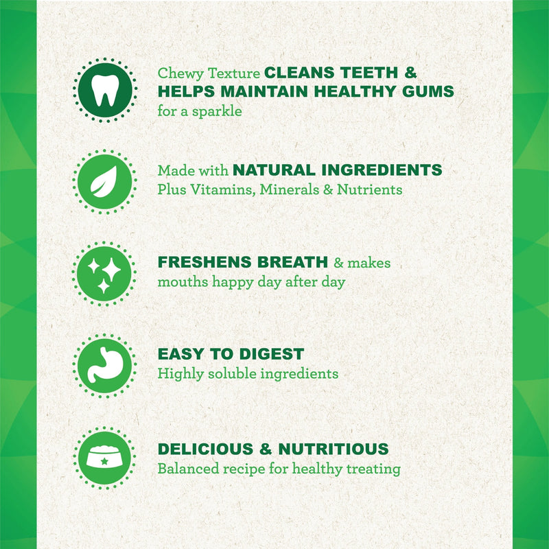 Greenies Dog Original Dental Treats for Regular Dogs Value Pack 1kg