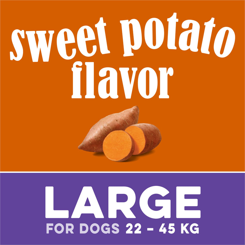 Greenies Dog Sweet Potato Dental Treats for Large Dogs 340g ^._.^