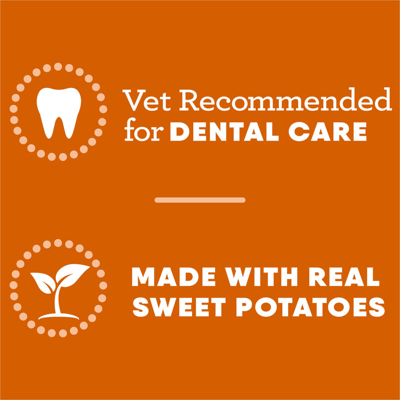 Greenies Dog Sweet Potato Dental Treats for Regular Dogs 340g