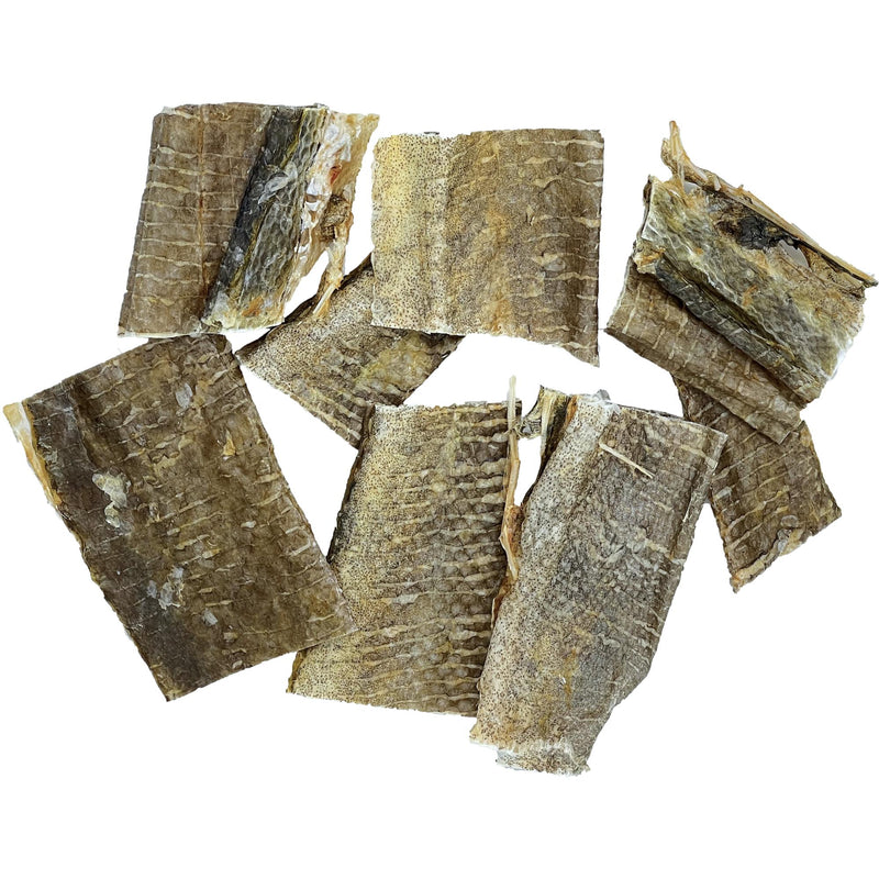 Gunnis Taste of Iceland Cod Skin Chips Dog Treats 255g