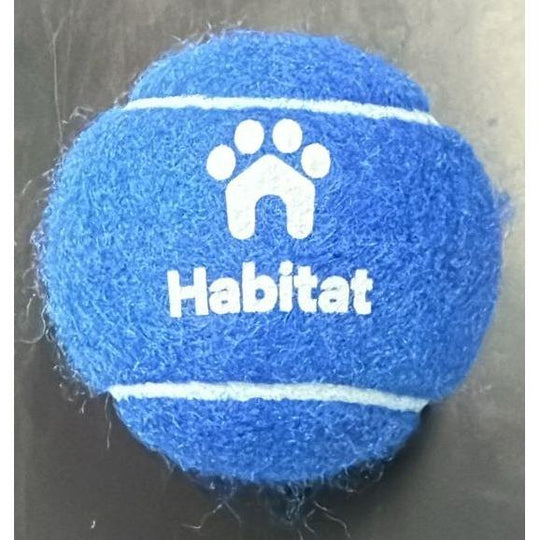 Habitat Medium Sized Tennis Ball Dog Toy Dark Blue
