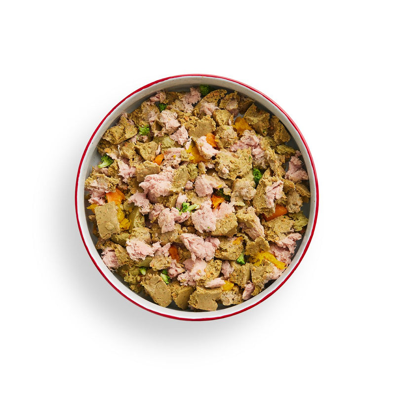 Heartly Turkey Hotpot Cooked Adult Dog Food Roll 800g