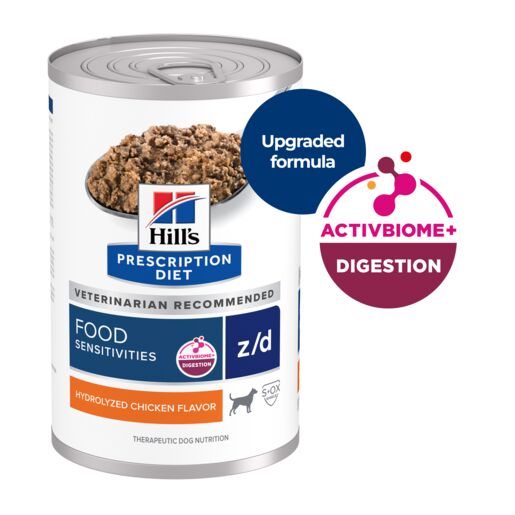 Hills Prescription Diet Dog z/d Skin/Food Sensitivities Original Wet Food 370g