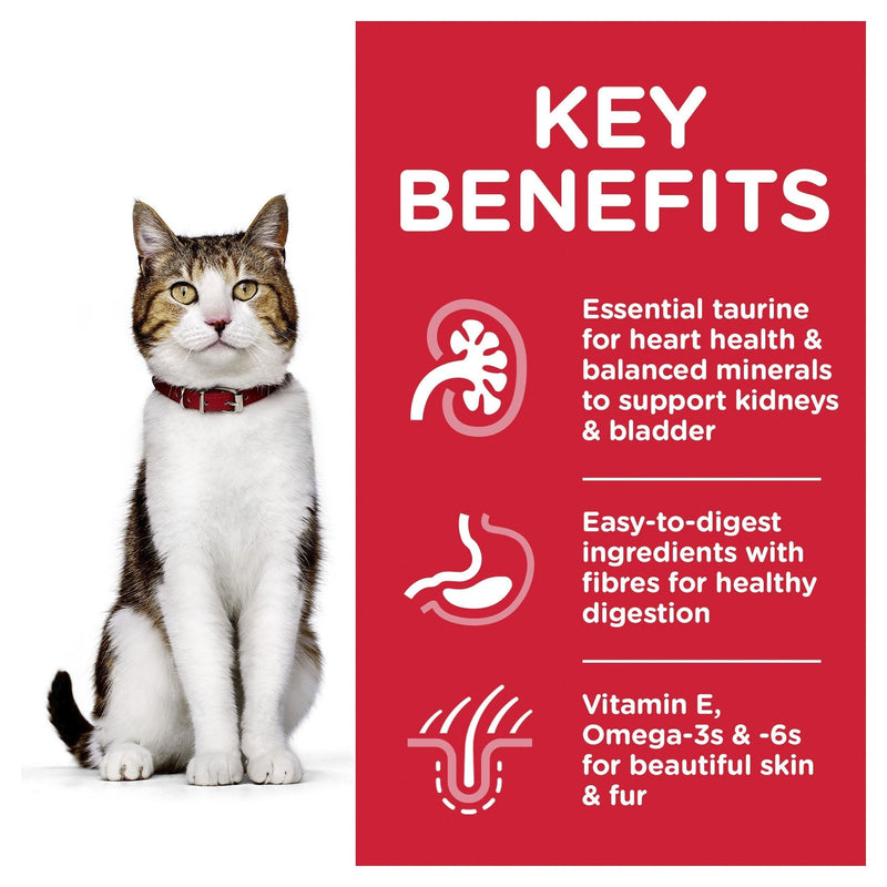 Hills Science Diet Adult 7+ Active Longevity Mature Chicken Cat Food Pouches 85g x 12