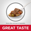 Hills Science Diet Adult 7+ Savoury Stew Beef and Vegetables Canned Dog Food 363g x 12