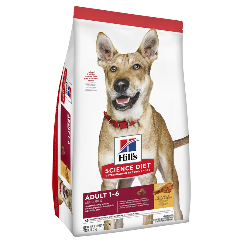 Hills Science Diet Adult Chicken Dry Dog Food 12kg