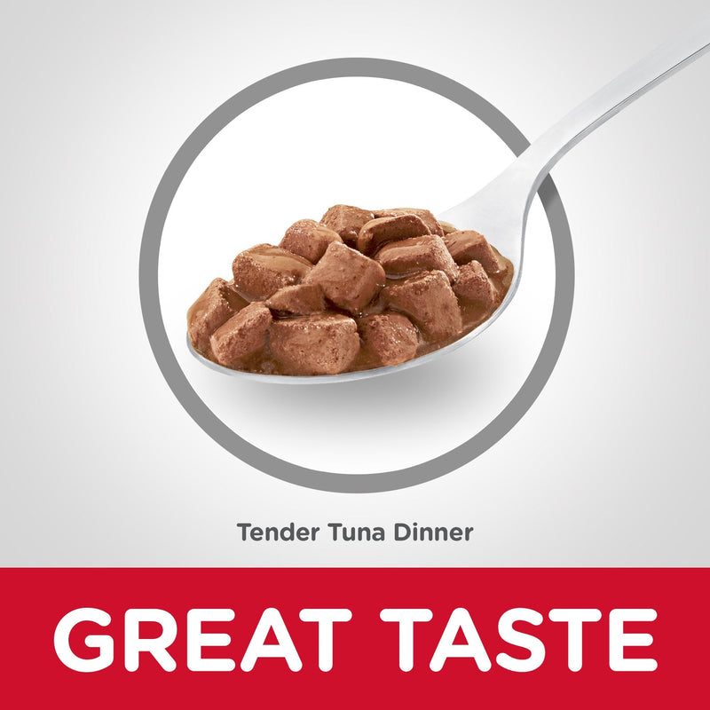 Hills Science Diet Adult Tender Dinners Tuna Canned Cat Food 156g x 24