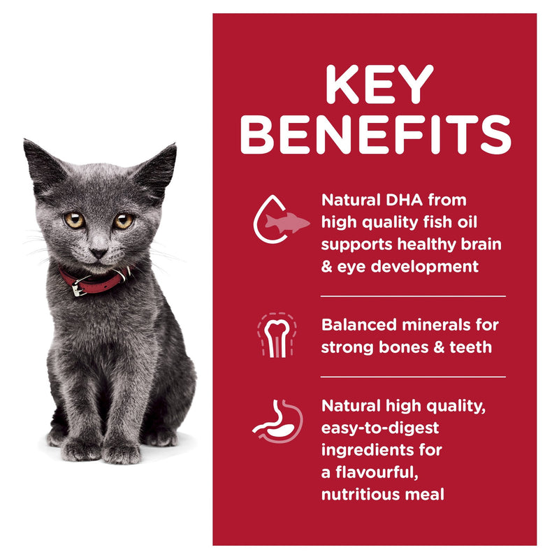 Hills Science Diet Indoor Kitten Dry Cat Food 1.58kg (+_+)