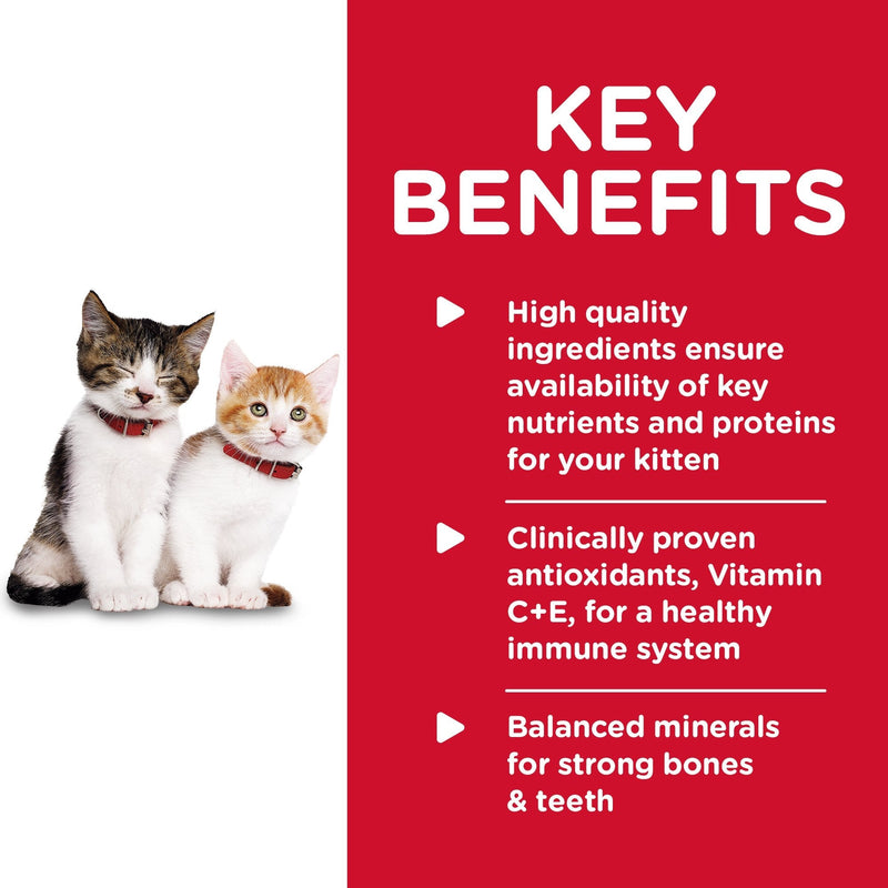 Hills Science Diet Kitten Healthy Cuisine Chicken and Rice Medley Canned Cat Food 79g x 24 (+_+)