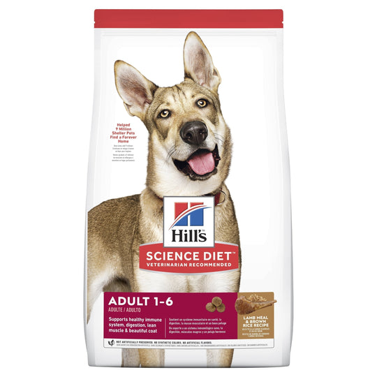 Hills Science Diet Lamb and Rice Dry Dog Food 14.97kg