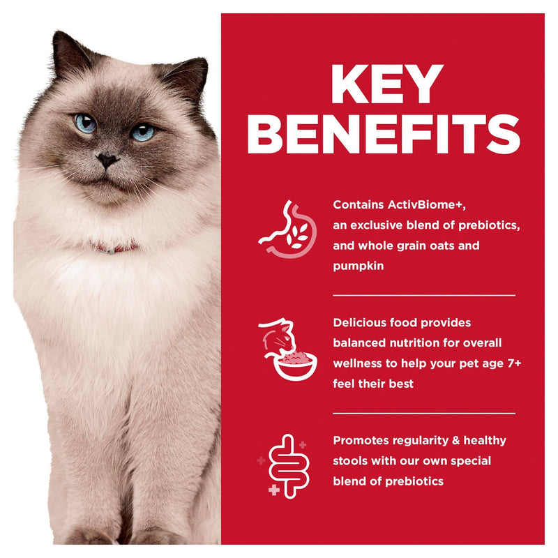 Hills Science Diet Perfect Digestion 7+ Dry Cat Food 2.72kg ^._.^