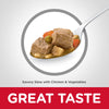 Hills Science Diet Puppy Savoury Stew Chicken and Vegetables Canned Dog Food 370g (+_+)