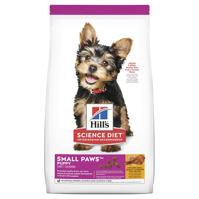 Hills Science Diet Puppy Small Paws Dry Dog Food 1.5kg (+_+)-Habitat Pet Supplies