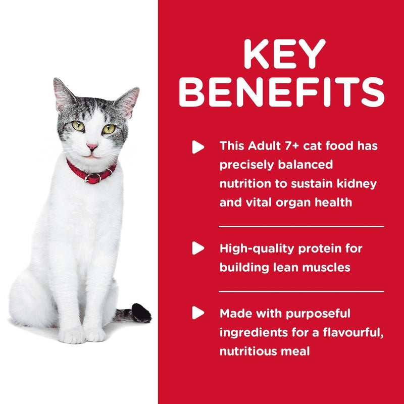 Hills Science Diet Senior Adult 11+ Dry Cat Food 3.17kg