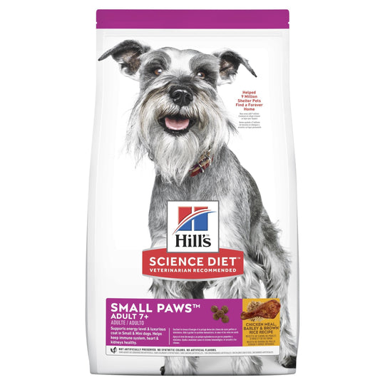 Hills Science Diet Senior Adult 7+ Small Paws Dry Dog Food 1.5kg