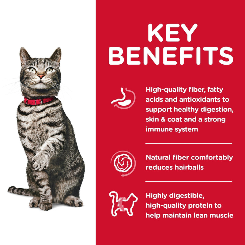 Hills Science Diet Urinary Hairball Control Adult Dry Cat Food 3.17kg