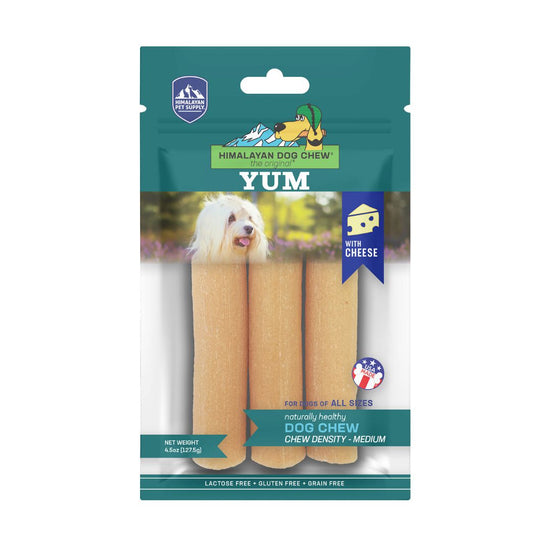 Himalayan Pet Supply Yaky Chew Yum Cheese Dog Treat