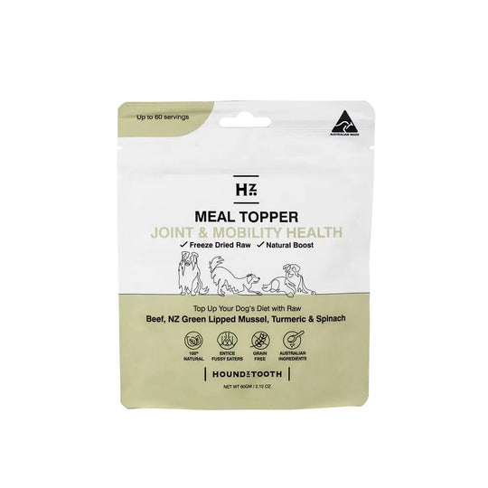 Houndztooth Raw Boost Joint and Mobility Health Meal Topper for Dogs 60g ^._.^