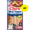 Inaba Churu Chicken Meal Topper for Cats 4 Pack x6 :->>-Habitat Pet Supplies